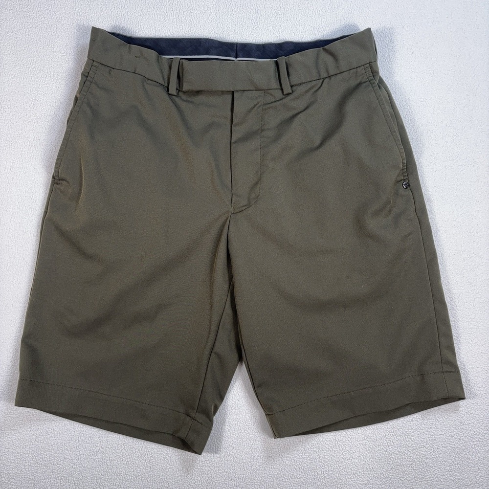 RLX Ralph‎ Lauren 10" Shorts Men's 30 Green Golf Performance Stretch Chinos